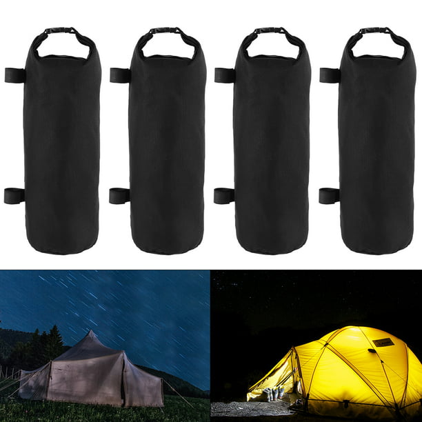 Beach Fixed Sand Bags Tent Sandbag Portable Canopy Black Weighted Fixing Bag 6T